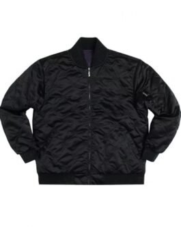 FTP Diamond Quilted Satin Jacket