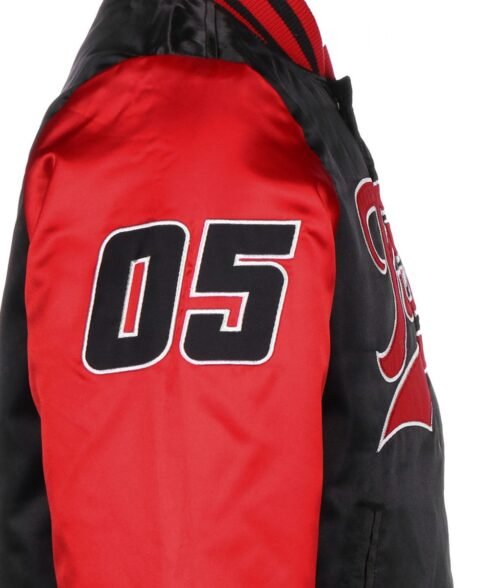 Varsity FUBU College Satin Jacket - Image 12