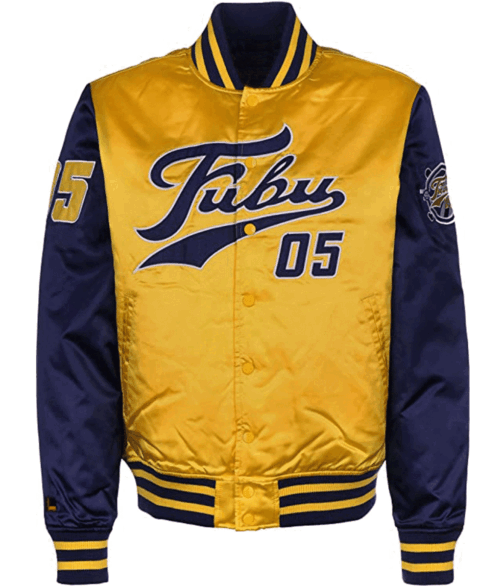 Varsity FUBU College Satin Jacket - Image 2