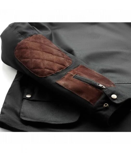 Fuel Division 2 Motorcycle Cotton Green Jacket - Image 12