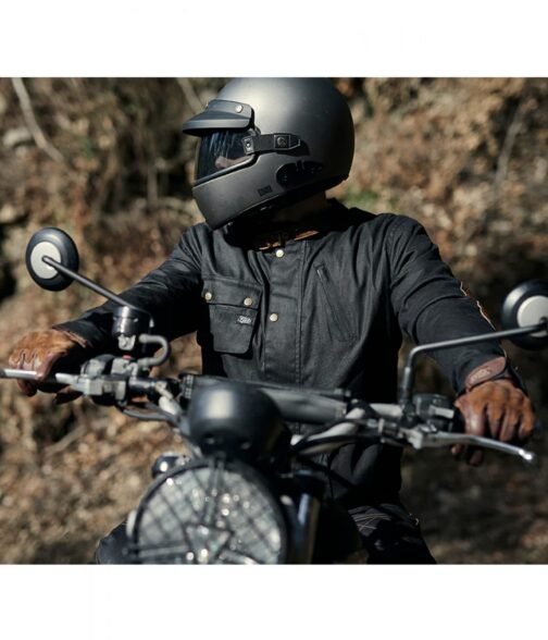 Fuel Division 2 Motorcycle Cotton Green Jacket - Image 13