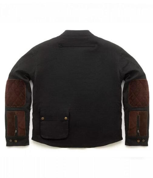Fuel Division 2 Motorcycle Cotton Green Jacket - Image 4