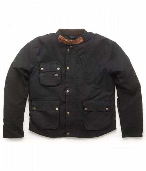 Fuel Division 2 Motorcycle Cotton Green Jacket - Image 2