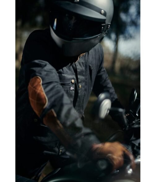 Fuel Division 2 Motorcycle Cotton Green Jacket - Image 11