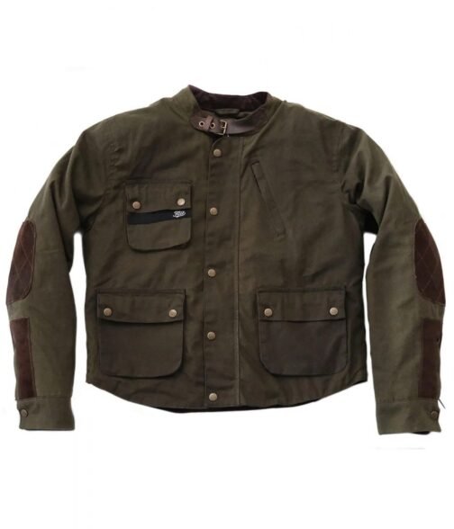 Fuel Division 2 Motorcycle Cotton Green Jacket