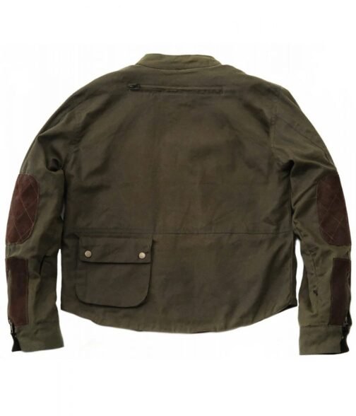 Fuel Division 2 Motorcycle Cotton Green Jacket - Image 3