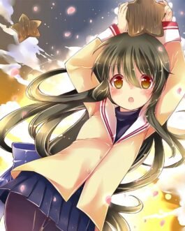 Fuko Ibuki Clannad Cotton Off White Jacket