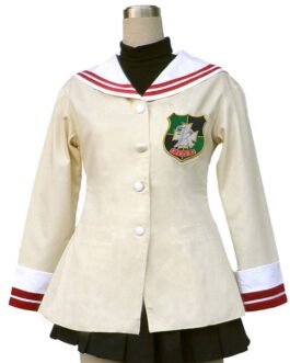 Fuko Ibuki Clannad Cotton Off White Jacket
