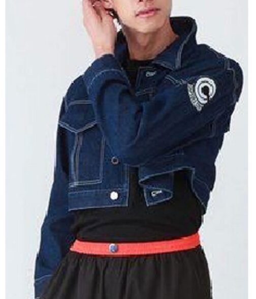Future Trunks Dragon Ball Denim Jacket - Image 4