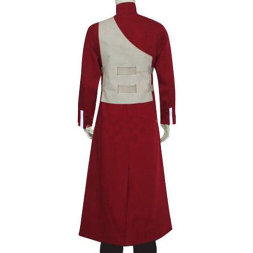 Gaara Naruto Shippuden Maroon and White Coat - Image 3