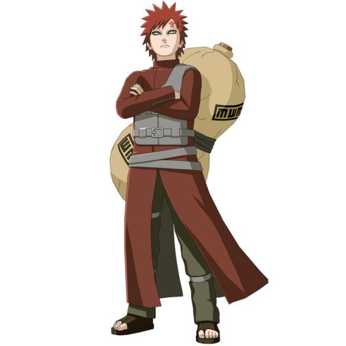 Gaara Naruto Shippuden Maroon and White Coat - Image 4