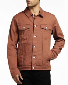 Emily in Paris Lucas Bravo Denim Brown Jacket
