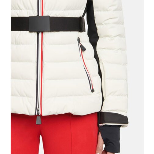 Heart of Stone Gal Gadot Puffer White Jacket - Image 8