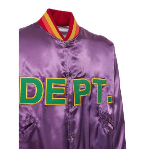 Gallery Dept. MVP Embroidered Bomber Satin Jacket - Image 8