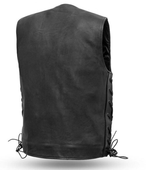 Men’s Gambler Club Motorcycle Vest - Image 2