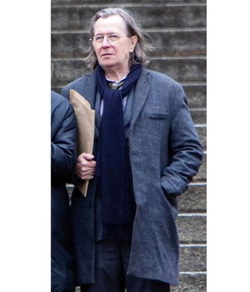 Gary Oldman Slow Horses Wool Coat - Image 4