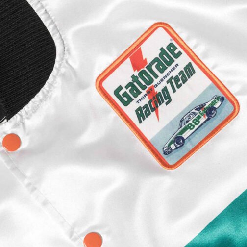 Gatorade Two Tone Varsity Satin Jacket - Image 15