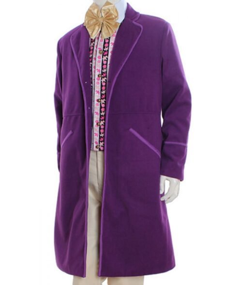 Willy Wonka and the Chocolate Factory Gene Wilder Purple Coat - Image 4