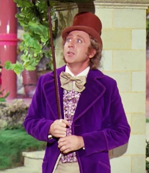 Willy Wonka and the Chocolate Factory Gene Wilder Purple Coat - Image 7