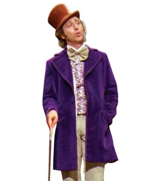 Willy Wonka and the Chocolate Factory Gene Wilder Purple Coat - Image 9