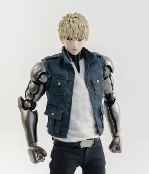 Threezero One Punch Man Blue Denim Vest