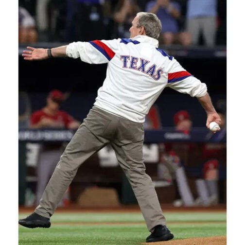 George Bush Texas Rangers Jacket - Image 5