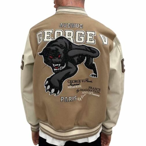 George V Panther Varsity Jacket - Image 10