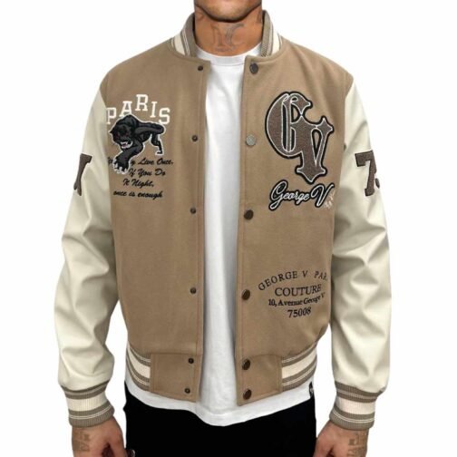 George V Panther Varsity Jacket - Image 3