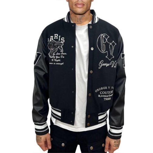 George V Panther Varsity Jacket - Image 7