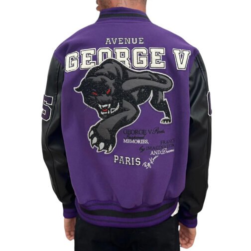 George V Panther Varsity Jacket - Image 11