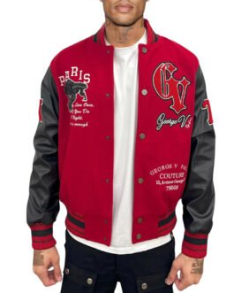 George V Panther Varsity Jacket