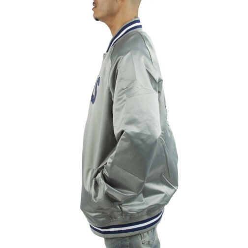 Georgetown University Gray Satin Jacket - Image 5