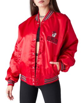 Georgia Bulldogs Bomber Red Jacket