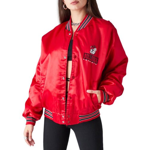 Georgia Bulldogs Bomber Red Jacket