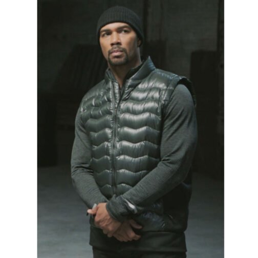 Omari Hardwick Power Puffer Vest - Image 4