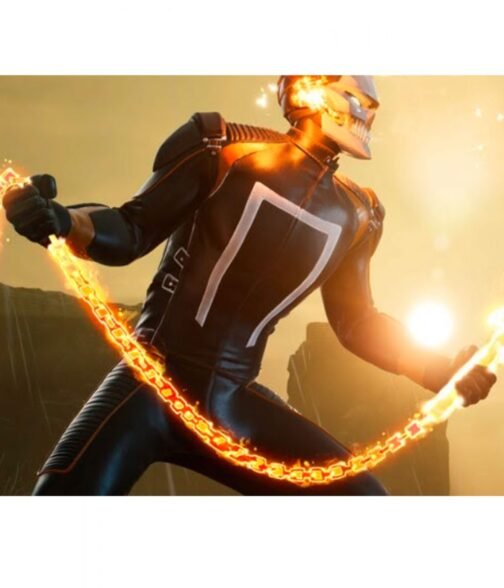 Ghost Rider Midnight Sun Black Jacket - Image 4