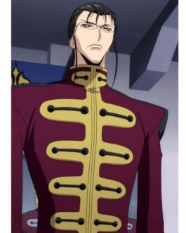 Gilbert G.P. Guilford Code Geass Cotton Red Tailcoat