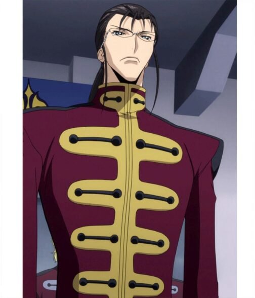Gilbert G.P. Guilford Code Geass Cotton Red Tailcoat