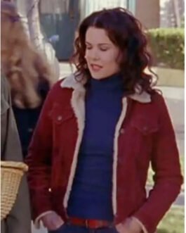 Lauren Graham Gilmore Girls Red Corduroy Jacket