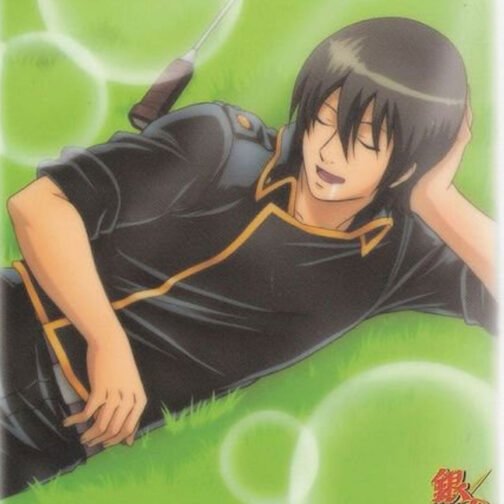 Sagaru Yamazaki Gintama Cotton Black Jacket - Image 4