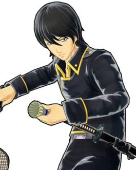 Sagaru Yamazaki Gintama Cotton Black Jacket