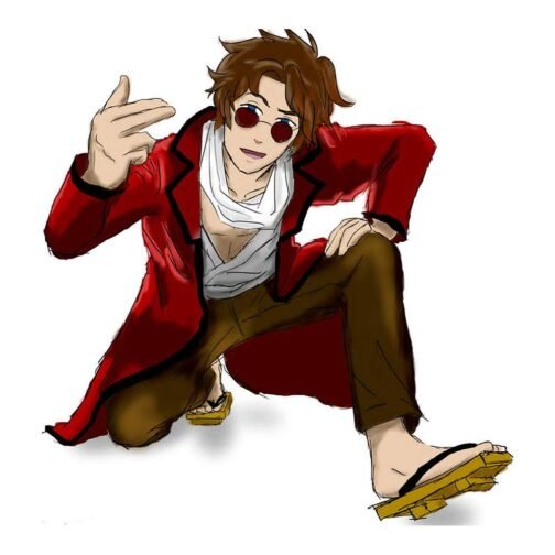 Tatsuma Sakamoto Gintama Wool Coat - Image 5