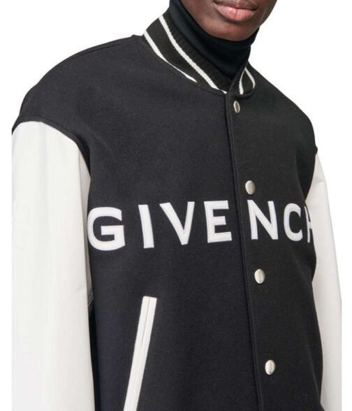 Varsity Givenchy Logo Jacket - Image 25