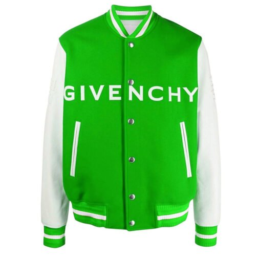Varsity Givenchy Logo Jacket - Image 6