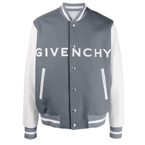 Varsity Givenchy Logo Jacket - Image 10