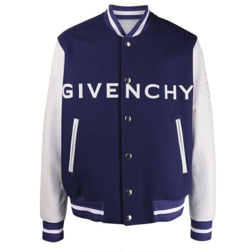 Varsity Givenchy Logo Jacket - Image 9