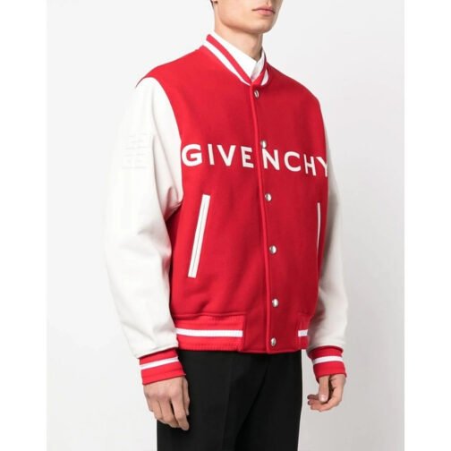 Varsity Givenchy Logo Jacket - Image 39