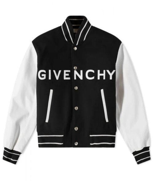 Varsity Givenchy Logo Jacket - Image 29