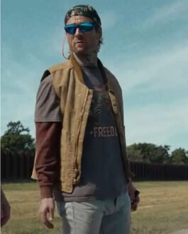 Hit Man Glen Powell Vest