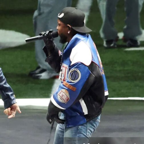 Super Bowl 2025 Halftime Show Gloria Leather Jacket - Image 18
